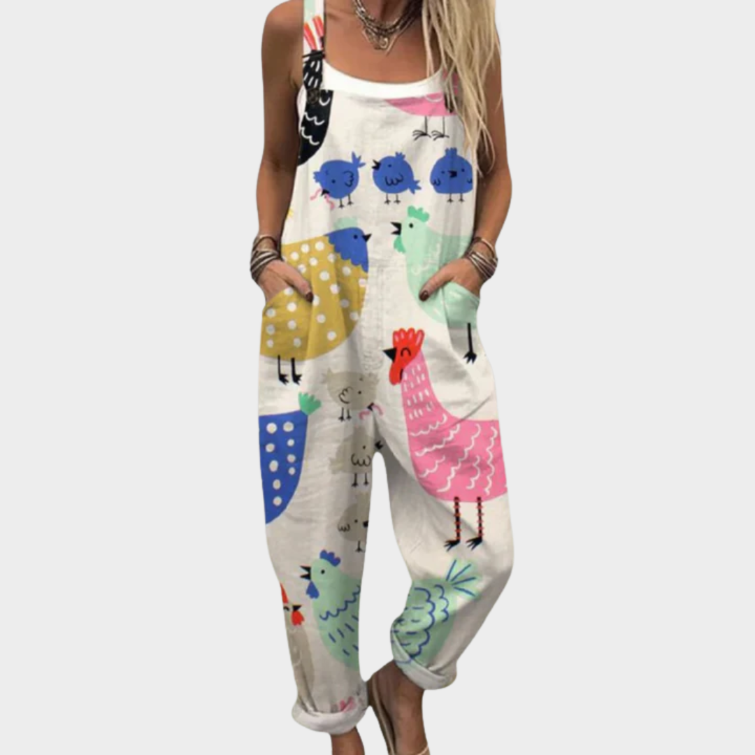 Κοντάρι overalls – Μοναδικό Στυλ με Αγροτικά Πουλιά