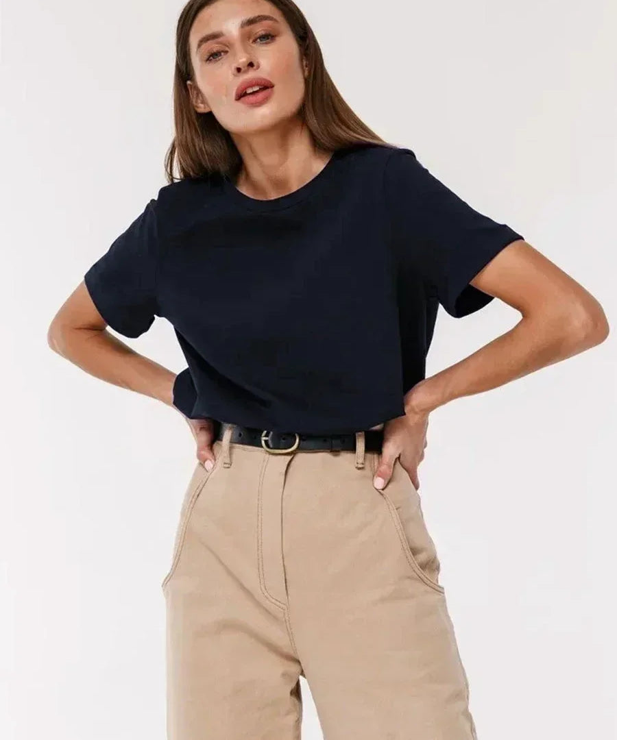 Elise Καθημερινό 100% Βαμβακερό T-Shirt