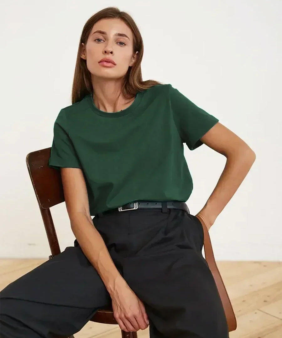 Elise Καθημερινό 100% Βαμβακερό T-Shirt