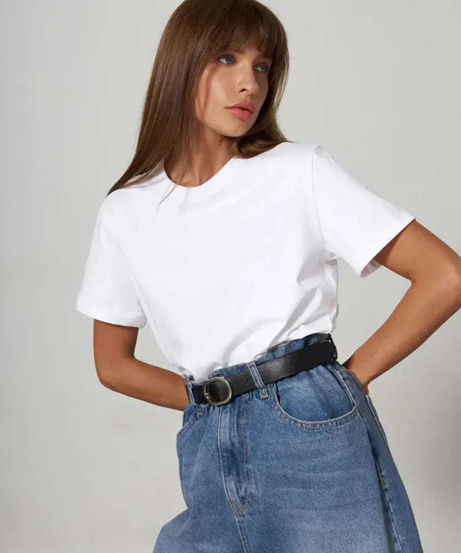 Elise Καθημερινό 100% Βαμβακερό T-Shirt