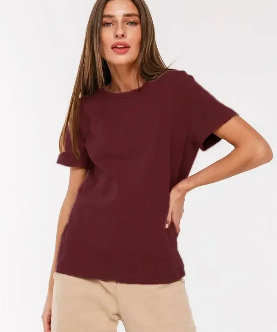 Elise Καθημερινό 100% Βαμβακερό T-Shirt
