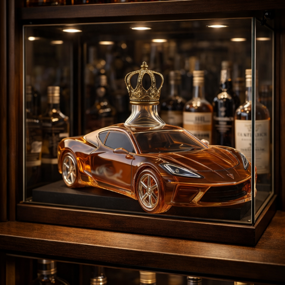 Garrafa de uísque - Edição Corvette