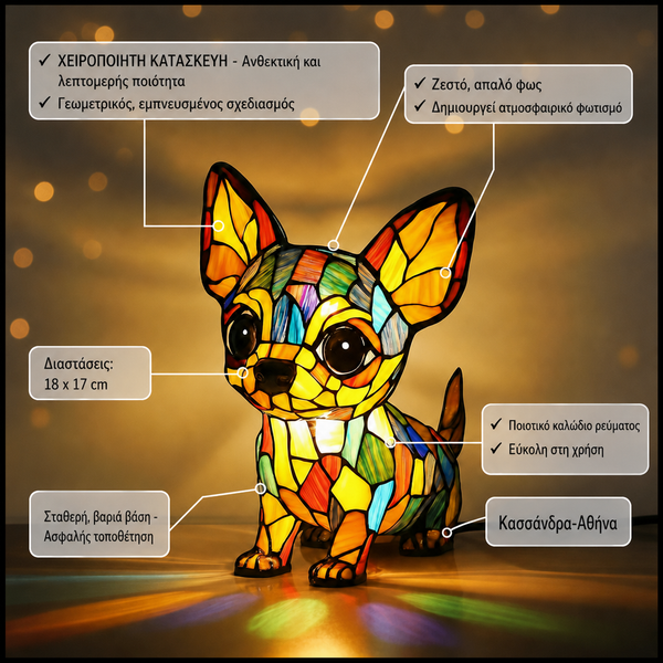 Γοητευτικό Μετάλλιο Chihuahua