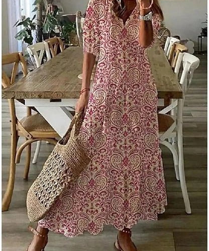 Λούνα | Μίνι φόρεμα boho στυλ